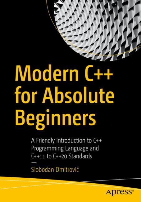 Front cover_Modern C++ For Absolute Beginners