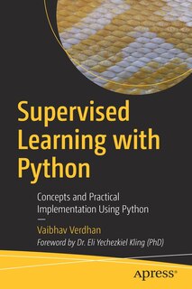 Front cover_Supervised Learning With Python