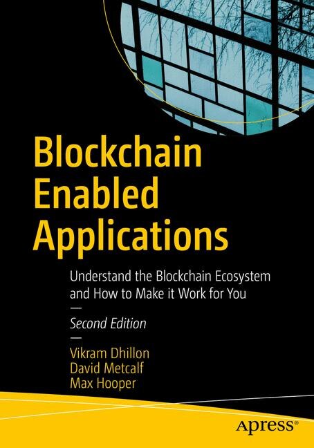 Couverture_Blockchain Enabled Applications