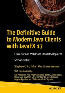Front cover_The Definitive Guide To Modern Java Clients With Javafx 17