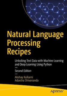 Front cover_Natural Language Processing Recipes