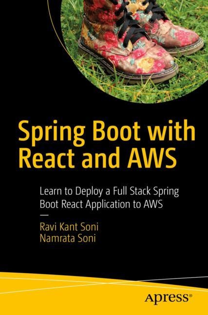 Front cover_Spring Boot With React And Aws