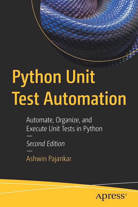 Front cover_Python Unit Test Automation