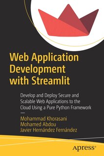 Front cover_Web Application Development With Streamlit