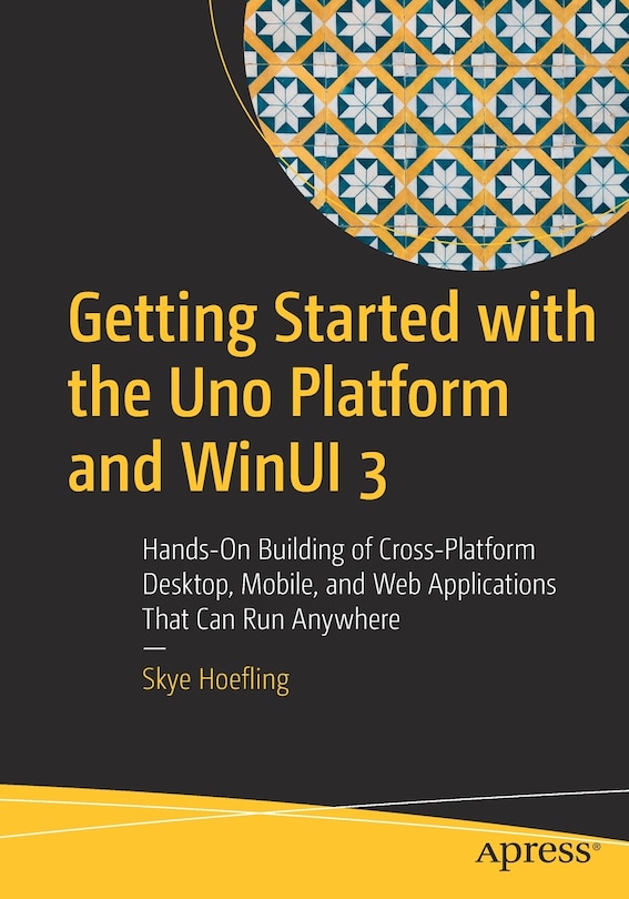 Front cover_Getting Started with the Uno Platform and WinUI 3