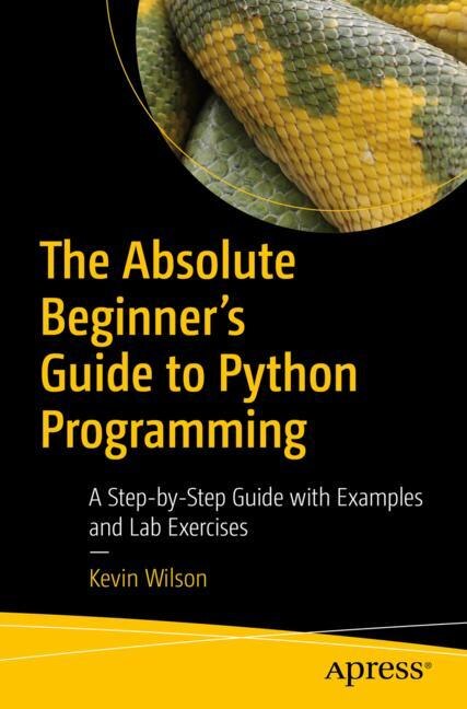 Couverture_The Absolute Beginner's Guide to Python Programming