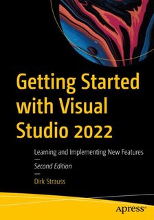 Front cover_Getting Started with Visual Studio 2022