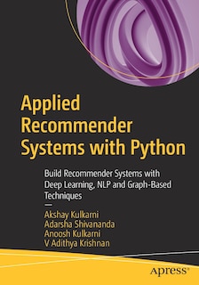 Front cover_Applied Recommender Systems with Python