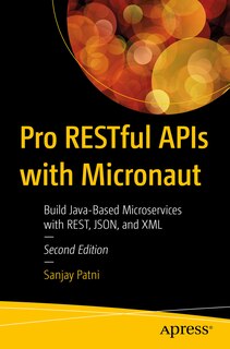 Couverture_Pro RESTful APIs with Micronaut