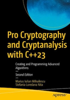 Front cover_Pro Cryptography and Cryptanalysis with C++23