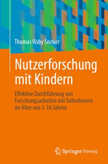Front cover_Nutzerforschung Mit Kindern