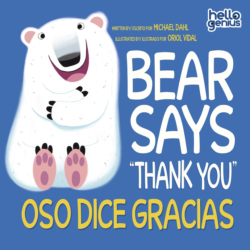 Front cover_Bear Says Thank You/Oso Dice Gracias