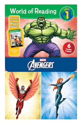 World Of Reading Avengers Boxed Set: Level 1