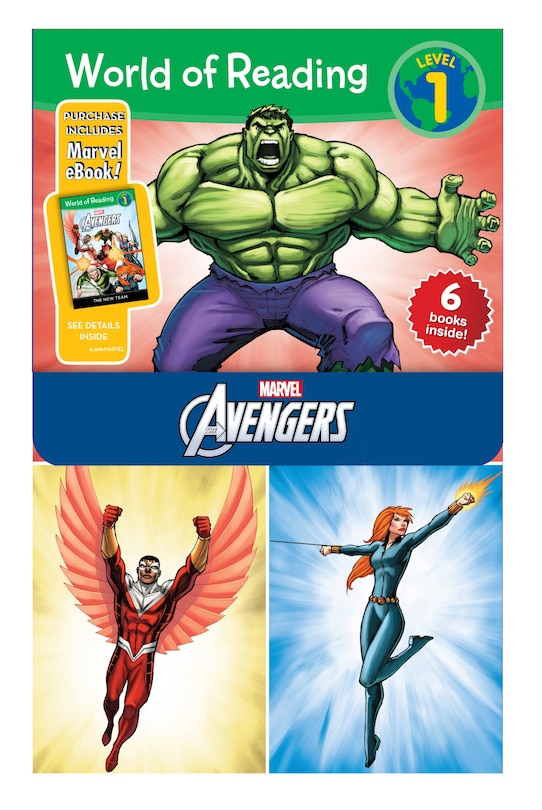 Couverture_World Of Reading Avengers Boxed Set