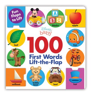 Front cover_Disney Baby: 100 First Words LifttheFlap