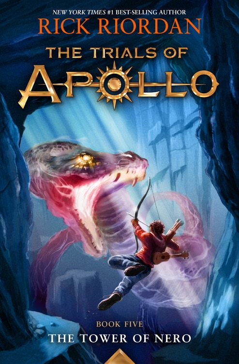Front cover_The Tower of Nero-Trials of Apollo, The Book Five