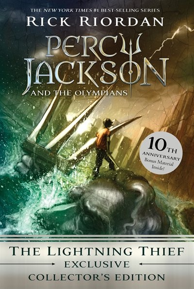 Front cover_Percy Jackson And The Olympians, Book One The Lightning Thief (exclusive Collector's Edition (indigo Exclusive))