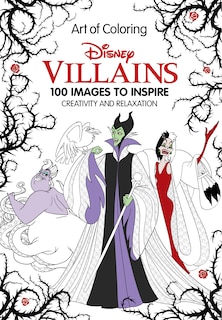 Couverture_Art Of Coloring: Disney Villains