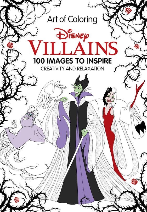 Couverture_Art Of Coloring: Disney Villains