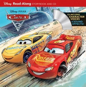 Front cover_Cars 3 Read-along Storybook And Cd