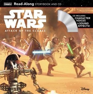 Front cover_Star Wars Star Wars: Attack Of The Clones Read-along Storybook And Cd