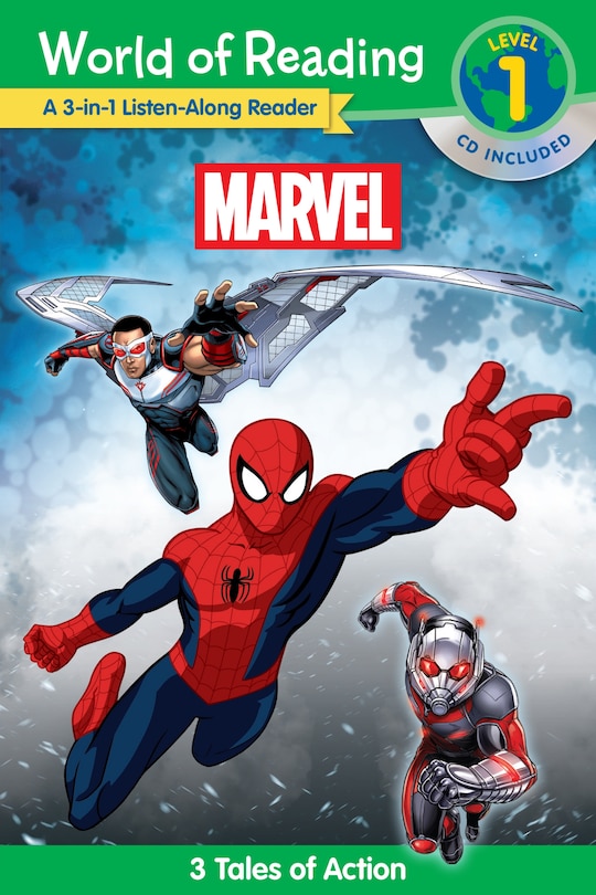 Couverture_World of Reading: Marvel: Marvel 3-in-1 Listen-Along Reader-World of Reading Level 1
