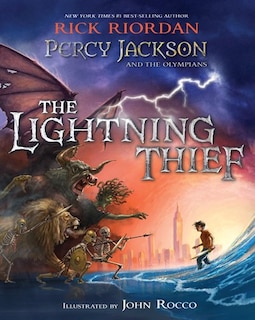 Front cover_Percy Jackson And The Olympians The Lightning Thief Illustrated Edition