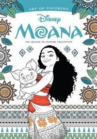 Couverture_Art Of Coloring: Moana
