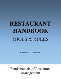 Front cover_Restaurant Handbook - Tools & Rules