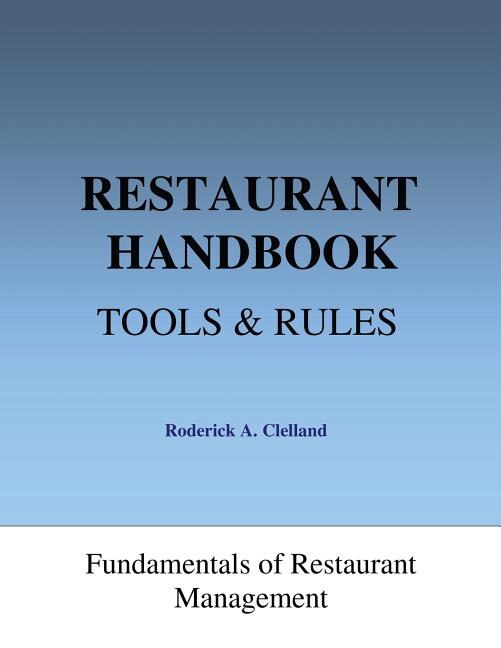 Front cover_Restaurant Handbook - Tools & Rules
