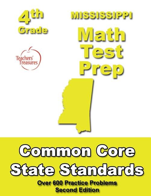 Front cover_Mississippi 4th Grade Math Test Prep