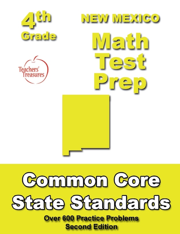 Couverture_New Mexico 4th Grade Math Test Prep