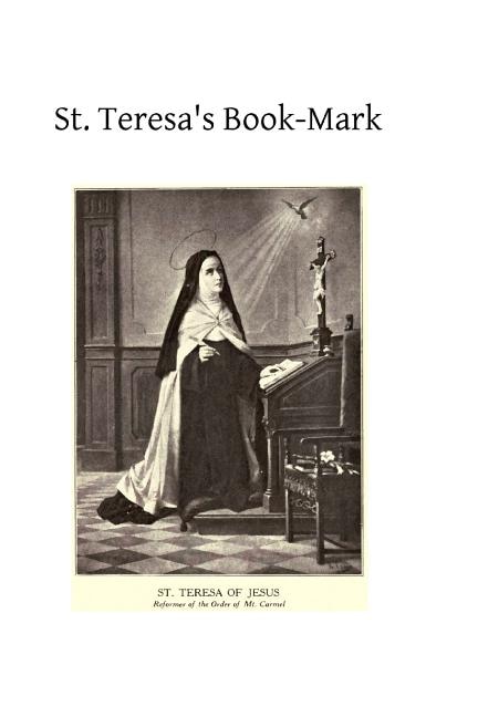 Couverture_St. Teresa's Book-Mark