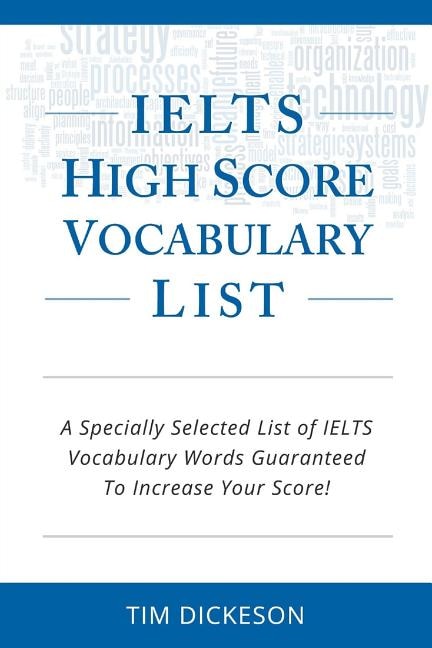 Couverture_IELTS High Score Vocabulary List