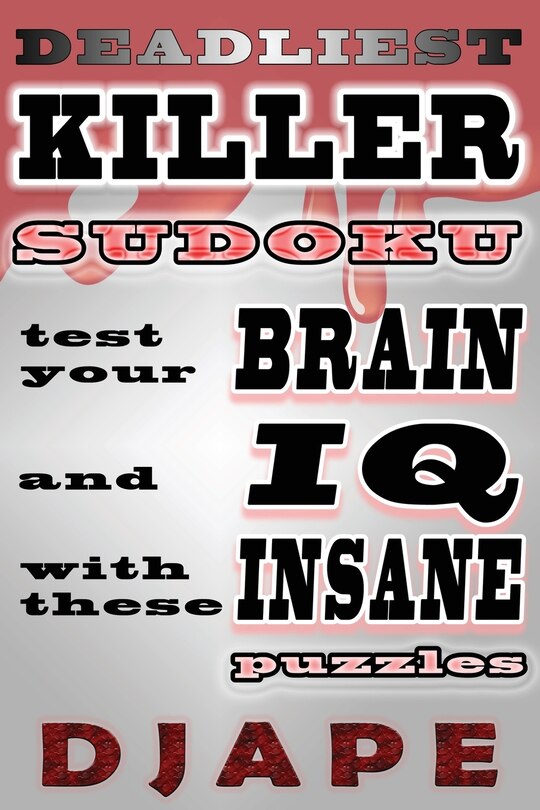 Couverture_Deadliest Killer Sudoku
