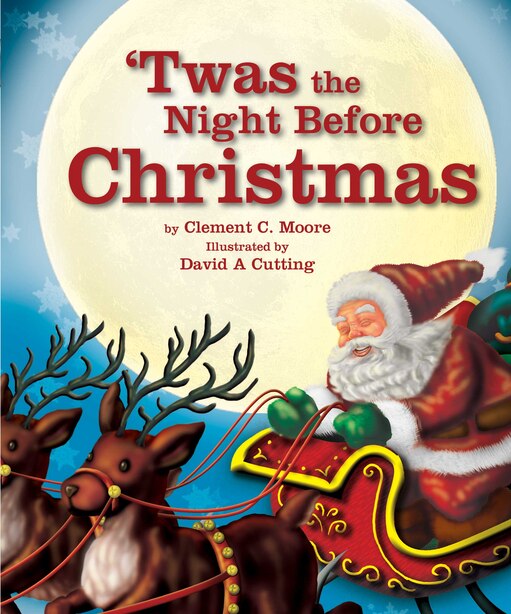 'twas The Night Before Christmas, Book by Clement C. Moore (Board Book