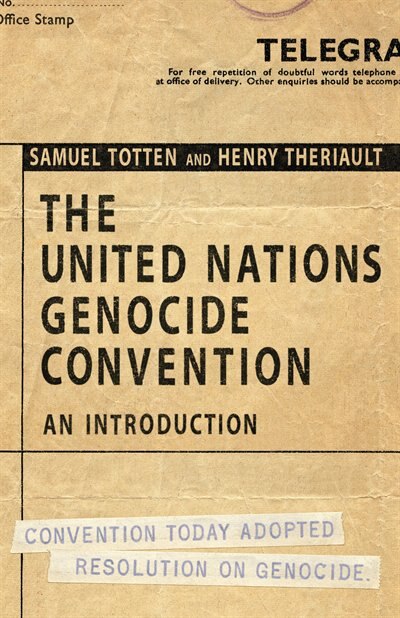 Front cover_The United Nations Genocide Convention