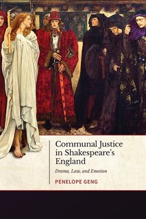 Couverture_Communal Justice In Shakespeare's England