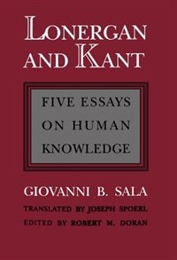 Front cover_Lonergan and Kant