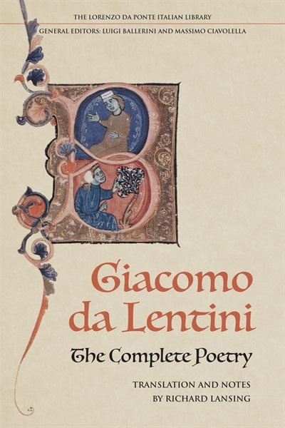 Front cover_The Complete Poetry of Giacomo da Lentini