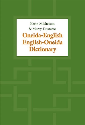 Oneida-english/english-oneida Dictionary