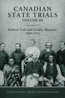 Front cover_Canadian State Trials, Volume Iii