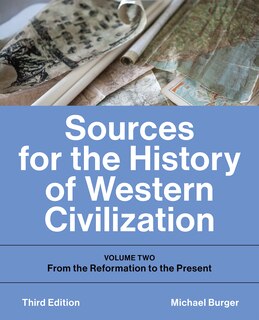 Front cover_Sources for the History of Western Civilization