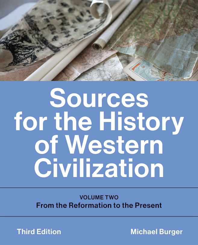 Front cover_Sources for the History of Western Civilization