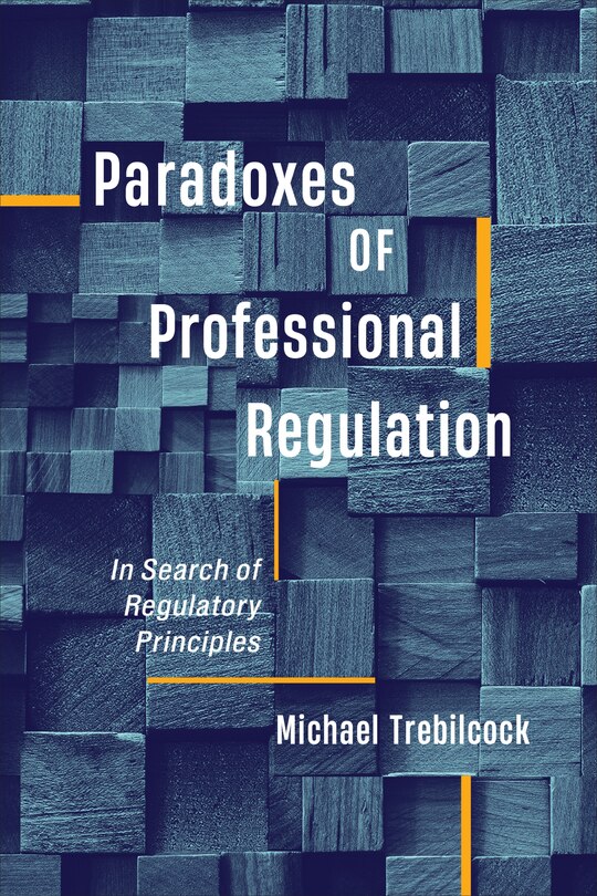 Couverture_Paradoxes Of Professional Regulation