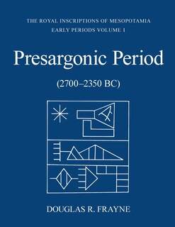 Front cover_Presargonic Period