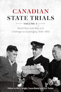 Couverture_Canadian State Trials, Volume V