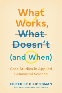 Front cover_What Works, What Doesn't (and When)