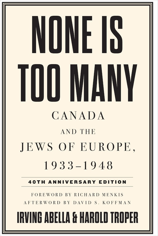 Couverture_None Is Too Many