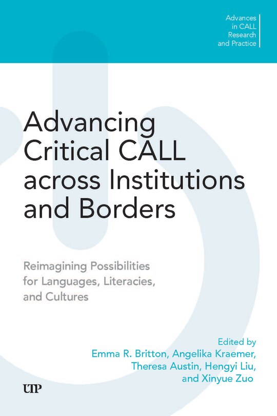 Couverture_Advancing Critical CALL across Institutions and Borders